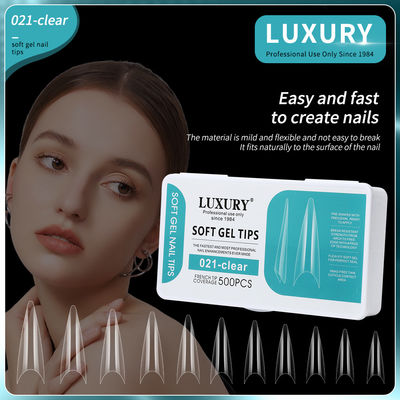 Nouveau style stiletto demi-couverture faux ongles artificiels conseils d'ongles pour la conception de l'art des ongles