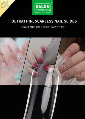 Logo personnalisé ongle outil d'extension de construction rapide couverture complète longue claire faux ongles artificiels ongles