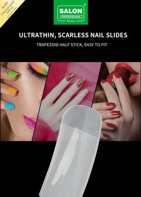 Faites-le vous-même art couleur naturelle couverture complète faux ongles pour l'extension des ongles 500pcs/boîte