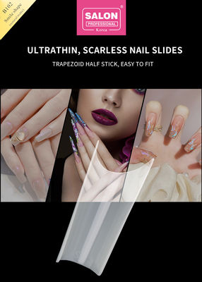 Faux ongles à la main Gels doux pressés sur les ongles Prix en gros 12 tailles