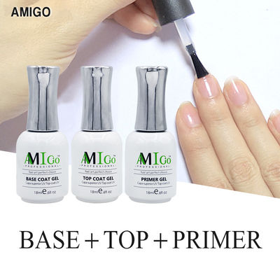 Kit de vernis à ongles Amigo Gel 18ml semi-permanent pour les ongles de salon