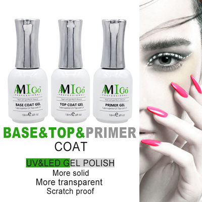 Kit de vernis à ongles Amigo Gel 18ml semi-permanent pour les ongles de salon