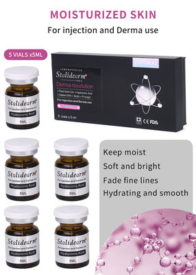 5 ml* 5 flacons Injection de sérum d'acide hyaluronique pour le rafraîchissement et l'hydratation de la peau