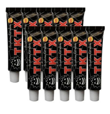 Nouvelle version TKTX Crème anesthésique pour tatouage Crème non jetable