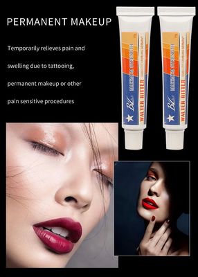 Crème anesthésiante pour tatouage semi-permanent OEM/ODM non grasse 10g, soulagement rapide de la douleur