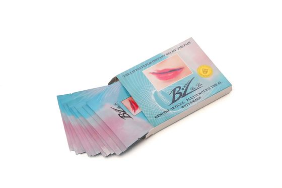12 pièces/boîte Plastique non jetable pour engourdissement des lèvres avec un effet réel pour soulager la douleur et engourdir rapidement