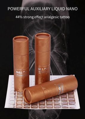 Liquide engourdissant pour tatouage à effet puissant 44% à action rapide, 20 ml/flacon pour soulager la douleur et prendre soin de la peau