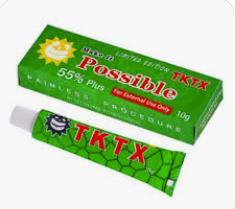 Crème anesthésiante pour tatouage Tktx Numb, pommade anesthésiante à effet puissant pour tatouage, approvisionnement en gros