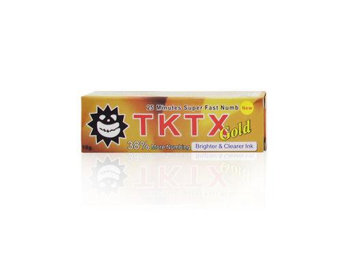 Crème anesthésiante pour tatouage Tktx Numb, pommade anesthésiante à effet puissant pour tatouage, approvisionnement en gros