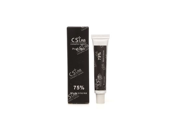 Cslab 75% Crème Lido-Caine pour tatouage Crème anesthésiant pour le maquillage semi-permanent Crème anesthésiante pour tatouage à lèvres indolore