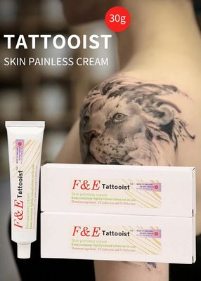 Tatoueur F&E Crème anesthésiante pour tatouage Microblading Body Tattoo Prix d'usine Lido-Caine pommade pour le remplissage Mico Blading