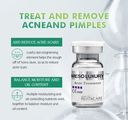Sérum clair de bouton pur d'usine blanchissant le traitement Mesotherapy pour des cicatrices d'acné