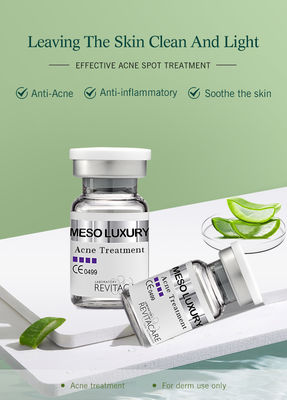 Sérum clair de bouton pur d'usine blanchissant le traitement Mesotherapy pour des cicatrices d'acné