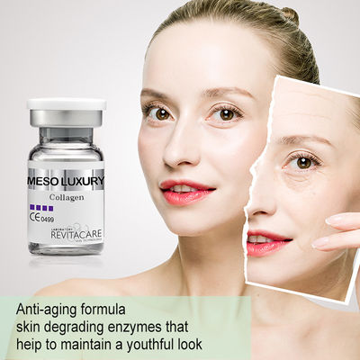 Le collagène facial original de bande de luxe blanchissant le sérum a placé le sérum de tassement de éclairage transparent de collagène