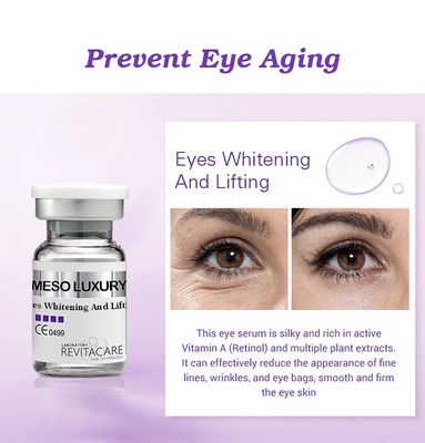 Le sérum meso Microneedling 6pcs/Set d'anti ride de marque de distributeur enlèvent le sérum foncé de ride d'oeil de cercle