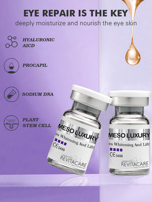 Le sérum meso Microneedling 6pcs/Set d'anti ride de marque de distributeur enlèvent le sérum foncé de ride d'oeil de cercle