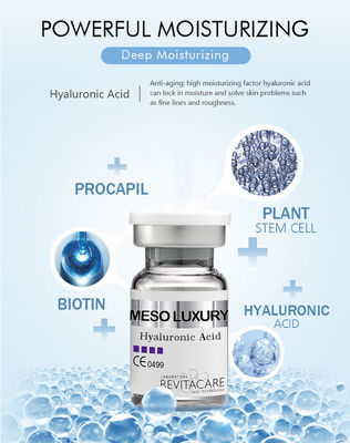 Peau meso nourrissante cutanée d'acide hyaluronique de Microneedling de sérum rajeunissant la solution