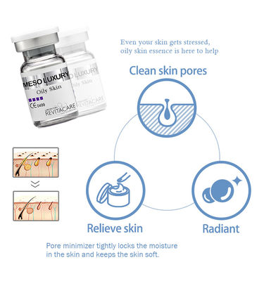Essence faciale HUILEUSE de traitement de Microneedling de sérum meso de peau d'OEM
