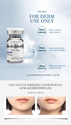 Essence faciale HUILEUSE de traitement de Microneedling de sérum meso de peau d'OEM