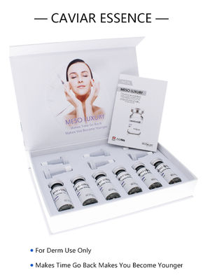 sérum anti-vieillissement de éclairage meso de caviar de Microneedling 10ml de sérum de derma