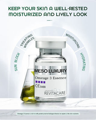 Essence anti-vieillissement organique naturelle de Microneedling de soins de la peau meso de sérum d'Omega 3 de prix de gros