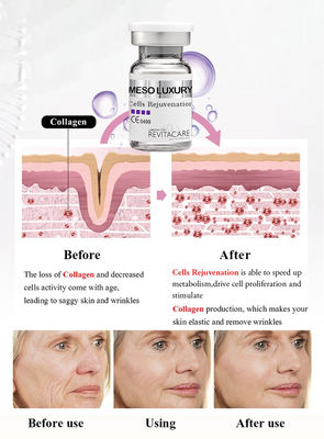 Cellule meso rajeunissant le sérum de puissance Microneedling anti-vieillissement pour le blanchiment de peau