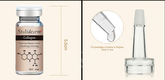 Les anti rides de marque de distributeur font face au blanchiment hydratant le sérum organique de collagène de l'essence 10ml