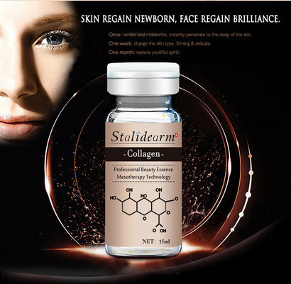 Les anti rides de marque de distributeur font face au blanchiment hydratant le sérum organique de collagène de l'essence 10ml
