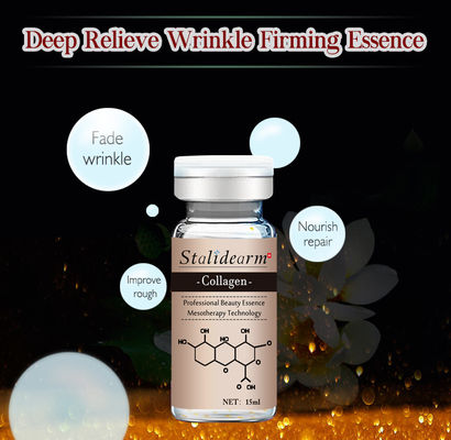 Solution de mésothérapie au collagène de marque privée Ensemble de sérum MESO Ampoule anti-rides Blanchiment du visage Essence hydratante sérum organique