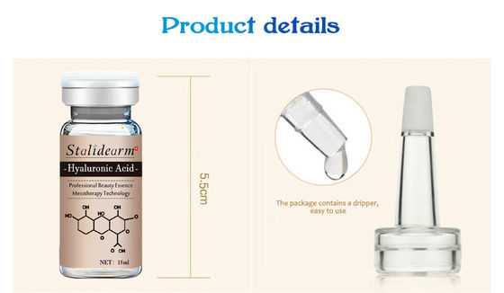 Hyaluronic Acid Meso Serum Microneedling Natural Facial Serum Brightening Essence Derma Pen Use 100% Pure Ingredient