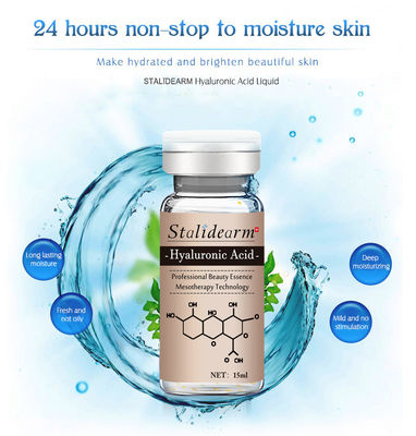 Hyaluronic Acid Meso Serum Microneedling Natural Facial Serum Brightening Essence Derma Pen Use 100% Pure Ingredient