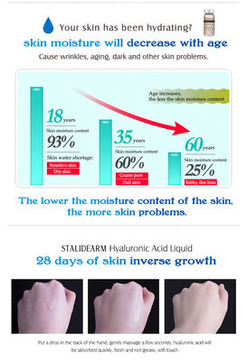 Hyaluronic Acid Meso Serum Microneedling Natural Facial Serum Brightening Essence Derma Pen Use 100% Pure Ingredient