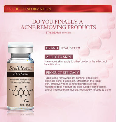Le label adapté aux besoins du client par acné de fines herbes organique Dermapen de sérum anti font face à l'essence pour la peau huileuse