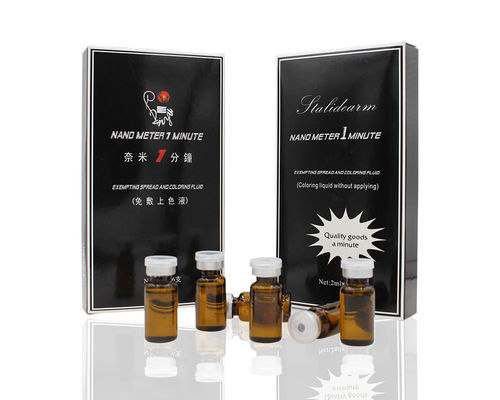 Le nano dosent 1 solution anesthésique de tatouage liquide minute 1 couleur fixe de minute pour Microblading