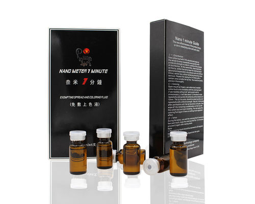 Le nano dosent 1 solution anesthésique de tatouage liquide minute 1 couleur fixe de minute pour Microblading