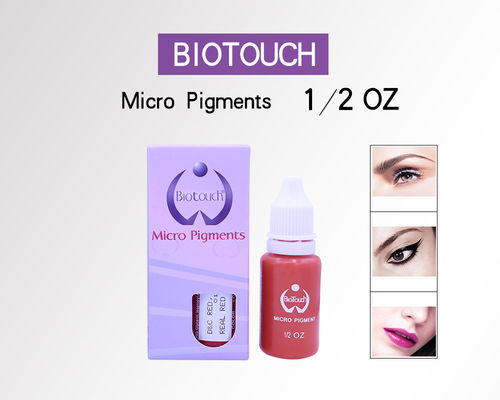 Le tatouage micro de colorant de Biotouch encrent 1/2 brun chocolat once pour le colorant permanent de maquillage de tatouage de lèvre de sourcil