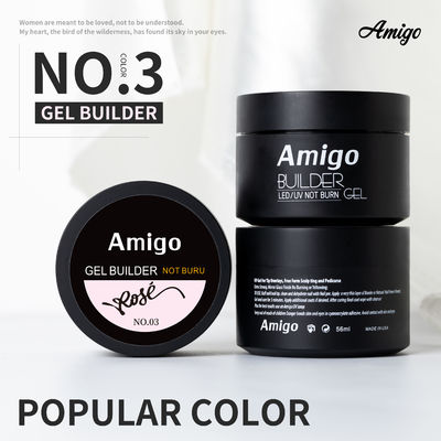 Couleurs polonaises de l'extension 56ML 20 de gel UV coloré de résine inodores