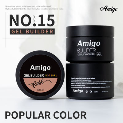 Couleurs polonaises de l'extension 56ML 20 de gel UV coloré de résine inodores