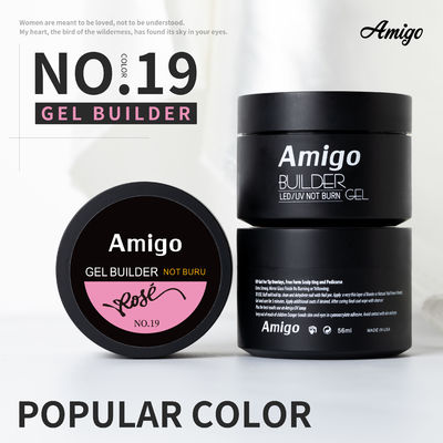 Couleurs polonaises de l'extension 56ML 20 de gel UV coloré de résine inodores