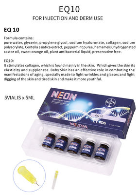 Injection anti-vieillissement de sérum d'acide hyaluronique de sérum meso de la thérapie Q10