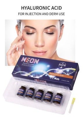 Blanchissant la peau meso de sérum de thérapie éclairant des injections de l'acide hyaluronique 5ml anti-vieillissement