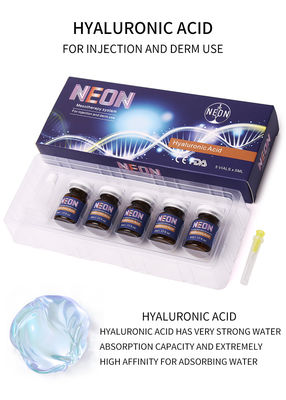 Blanchissant la peau meso de sérum de thérapie éclairant des injections de l'acide hyaluronique 5ml anti-vieillissement