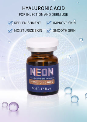 Blanchissant la peau meso de sérum de thérapie éclairant des injections de l'acide hyaluronique 5ml anti-vieillissement