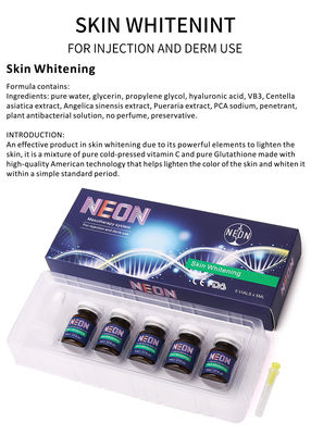 peau 5ml blanchissant le sérum de visage d'injection de Mesotherapy de sérum pour la jeune peau