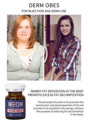 NEON Slimming Injection Mesotherapy Cellulite ( Derm Obes ) Anti Obesity Pure Safe Ingredient Highly Effect 5bottles/Set