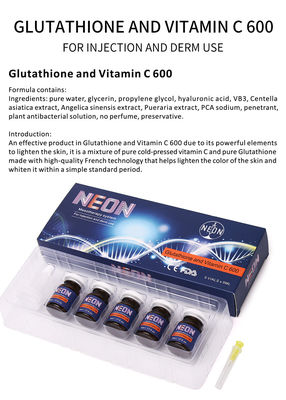 vitamine C de peau blanchissant le glutathion AU NÉON de Mesotherapy de sérum
