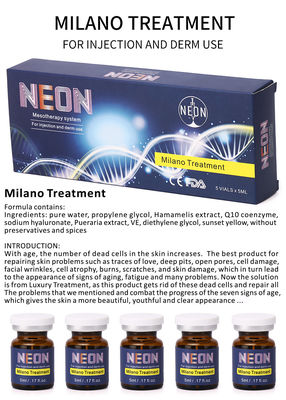 Sérum au néon de traitement de Melasma d'anthracnoses de tache de rousseur de sérum meso de thérapie de Milan