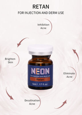 Essence pure de thérapie de sérum de l'injection 5ml d'acné de sérum meso au néon de traitement