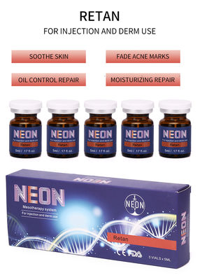 Essence pure de thérapie de sérum de l'injection 5ml d'acné de sérum meso au néon de traitement