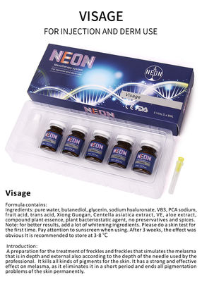 Injection meso d'ensemble d'essence de traitement de peau de sérum de thérapie de visage pour l'effet naturel sûr nourrissant anti-vieillissement
